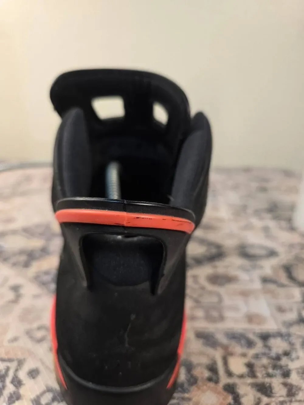 Air Jordan 6 Retro Infrared Black 2014 Men’s Basketball shoes Size 10
